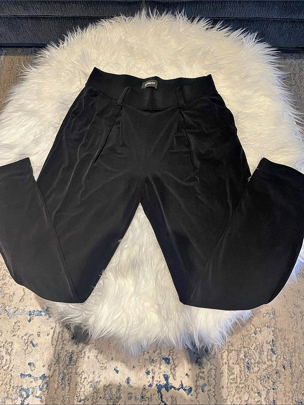 Express Ankle Mid Rise Pants